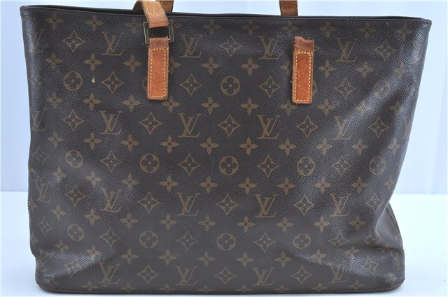 Authentic LOUIS VUITTON Monogram Luco Shoulder Tote Bag M51155 LV Junk H7781