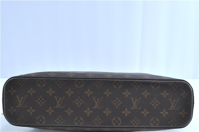 Authentic LOUIS VUITTON Monogram Luco Shoulder Tote Bag M51155 LV Junk H7781