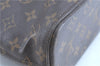 Authentic LOUIS VUITTON Monogram Luco Shoulder Tote Bag M51155 LV Junk H7781