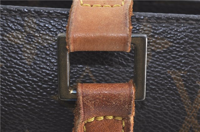 Authentic LOUIS VUITTON Monogram Luco Shoulder Tote Bag M51155 LV Junk H7781