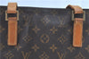 Authentic LOUIS VUITTON Monogram Luco Shoulder Tote Bag M51155 LV Junk H7781