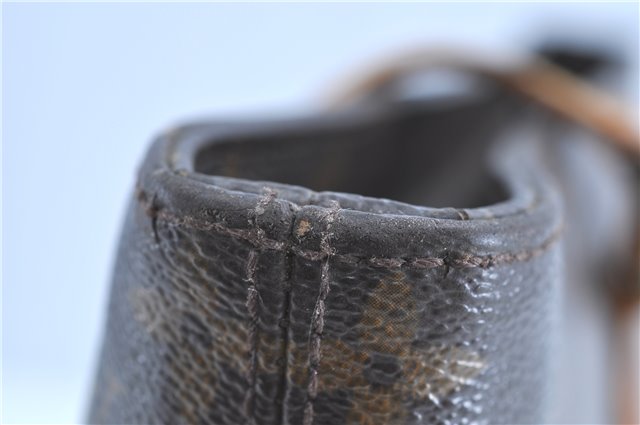 Authentic LOUIS VUITTON Monogram Luco Shoulder Tote Bag M51155 LV Junk H7781