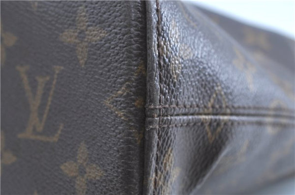 Authentic LOUIS VUITTON Monogram Luco Shoulder Tote Bag M51155 LV Junk H7781