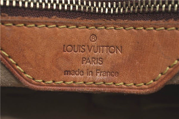 Authentic LOUIS VUITTON Monogram Luco Shoulder Tote Bag M51155 LV Junk H7781