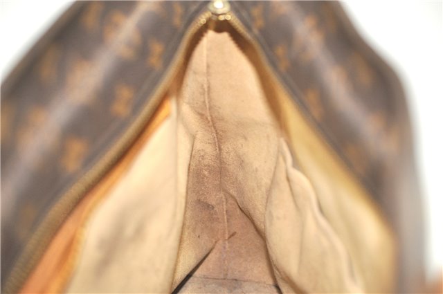 Authentic LOUIS VUITTON Monogram Luco Shoulder Tote Bag M51155 LV Junk H7781