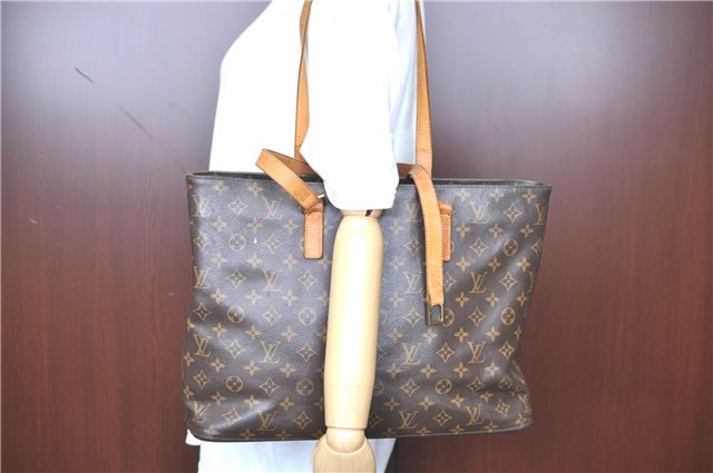 Authentic LOUIS VUITTON Monogram Luco Shoulder Tote Bag M51155 LV Junk H7781
