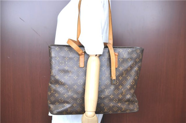 Authentic LOUIS VUITTON Monogram Luco Shoulder Tote Bag M51155 LV Junk H7781