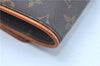 Authentic LOUIS VUITTON Monogram Pochette Twin GM Shoulder Bag M51852 LV H7782