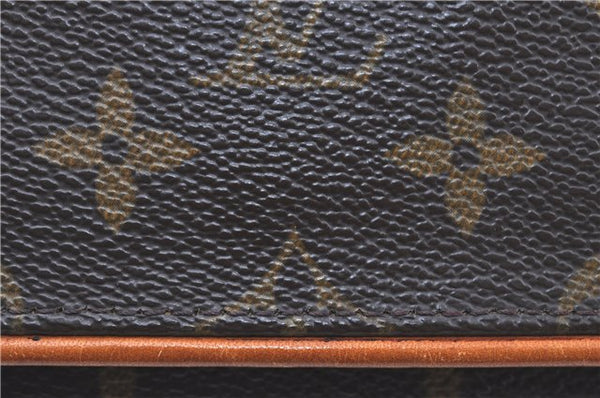 Authentic LOUIS VUITTON Monogram Pochette Twin GM Shoulder Bag M51852 LV H7782