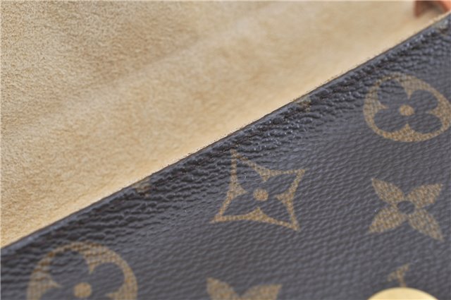 Authentic LOUIS VUITTON Monogram Pochette Twin GM Shoulder Bag M51852 LV H7782