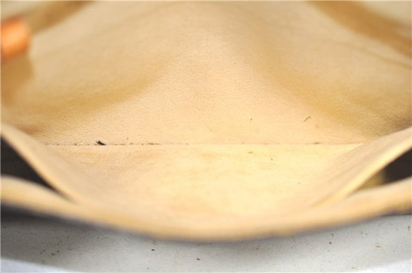 Authentic LOUIS VUITTON Monogram Pochette Twin GM Shoulder Bag M51852 LV H7782