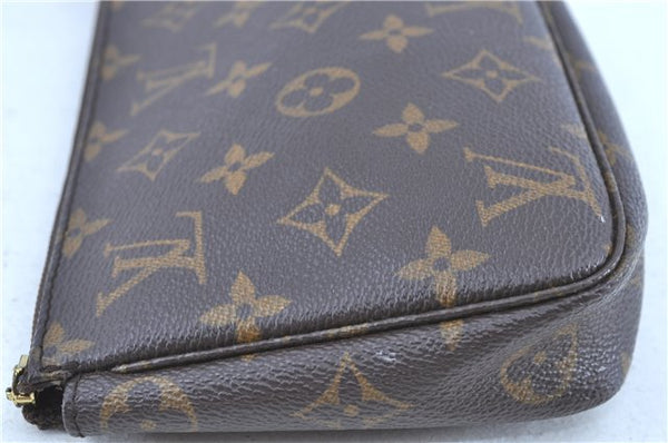 Authentic LOUIS VUITTON Monogram Pochette Accessoires Pouch M51980 LV Junk H7783
