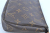 Authentic LOUIS VUITTON Monogram Pochette Accessoires Pouch M51980 LV Junk H7783