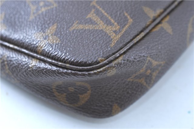 Authentic LOUIS VUITTON Monogram Pochette Accessoires Pouch M51980 LV Junk H7783