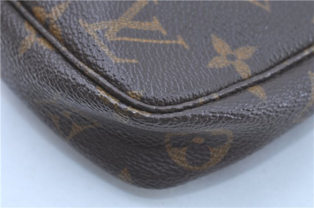 Authentic LOUIS VUITTON Monogram Pochette Accessoires Pouch M51980 LV Junk H7783