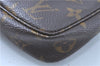 Authentic LOUIS VUITTON Monogram Pochette Accessoires Pouch M51980 LV Junk H7783