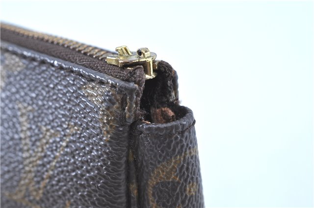 Authentic LOUIS VUITTON Monogram Pochette Accessoires Pouch M51980 LV Junk H7783