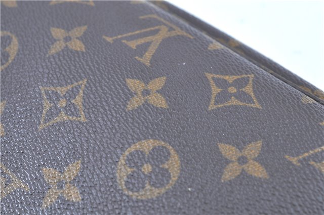 Authentic LOUIS VUITTON Monogram Pochette Accessoires Pouch M51980 LV Junk H7783