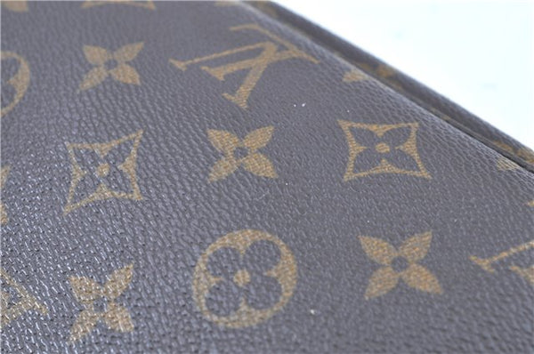 Authentic LOUIS VUITTON Monogram Pochette Accessoires Pouch M51980 LV Junk H7783