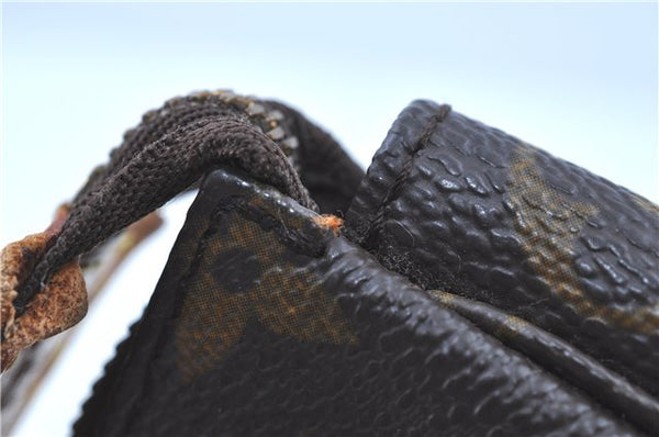 Authentic LOUIS VUITTON Monogram Pochette Accessoires Pouch M51980 LV Junk H7783