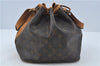 Authentic LOUIS VUITTON Monogram Petit Noe Shoulder Bag M42226 LV H7784