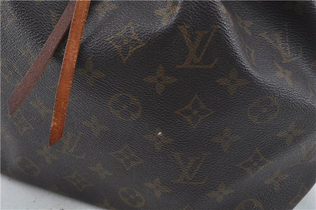 Authentic LOUIS VUITTON Monogram Petit Noe Shoulder Bag M42226 LV H7784