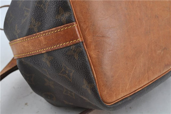 Authentic LOUIS VUITTON Monogram Petit Noe Shoulder Bag M42226 LV H7784
