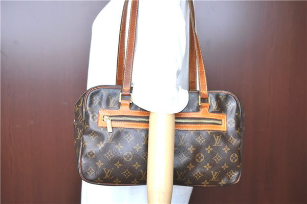 Authentic LOUIS VUITTON Monogram Cite GM Shoulder Bag M51181 LV H7788