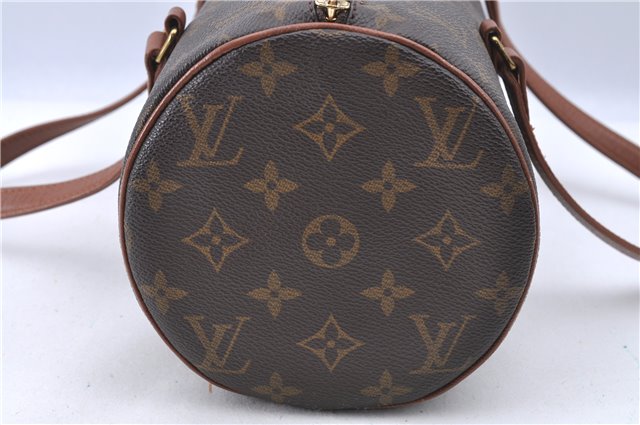Authentic LOUIS VUITTON Monogram Papillon 30 Hand Bag M51385 LV H7792