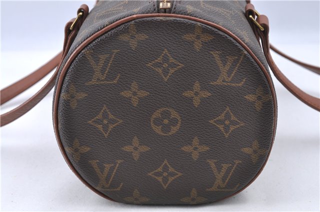 Authentic LOUIS VUITTON Monogram Papillon 30 Hand Bag M51385 LV H7792