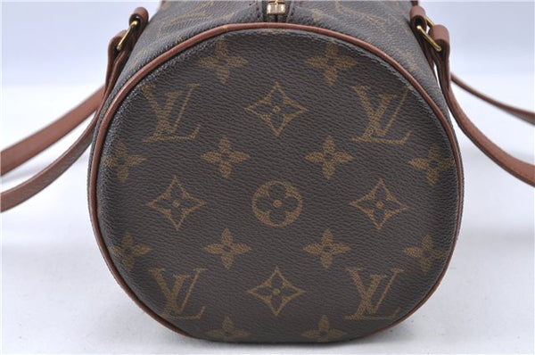Authentic LOUIS VUITTON Monogram Papillon 30 Hand Bag M51385 LV H7792