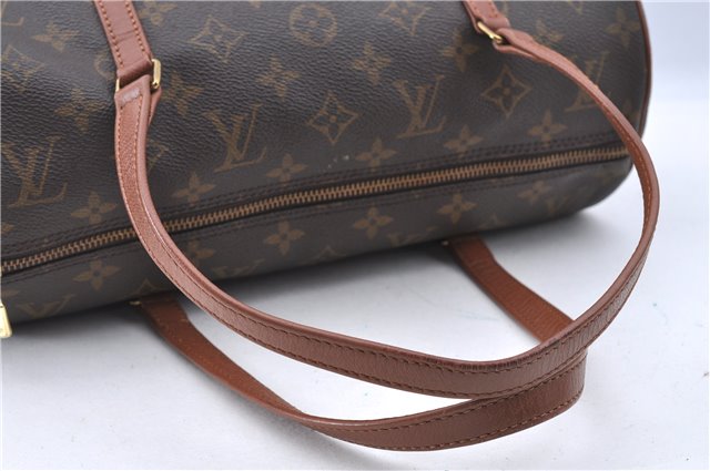 Authentic LOUIS VUITTON Monogram Papillon 30 Hand Bag M51385 LV H7792