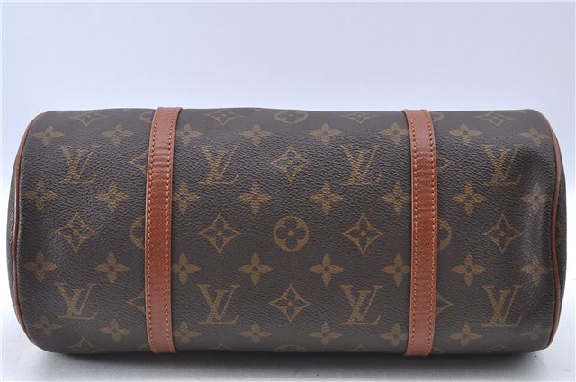 Authentic LOUIS VUITTON Monogram Papillon 30 Hand Bag M51385 LV H7792