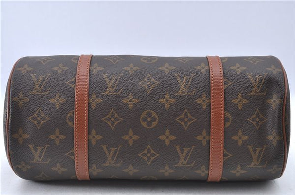 Authentic LOUIS VUITTON Monogram Papillon 30 Hand Bag M51385 LV H7792