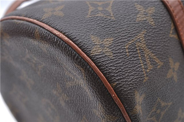 Authentic LOUIS VUITTON Monogram Papillon 30 Hand Bag M51385 LV H7792