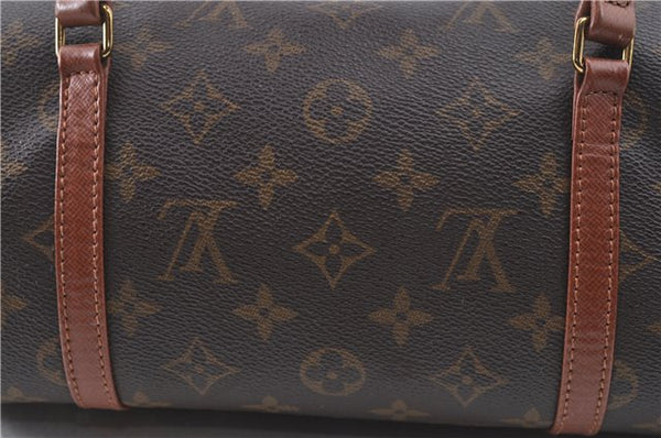 Authentic LOUIS VUITTON Monogram Papillon 30 Hand Bag M51385 LV H7792