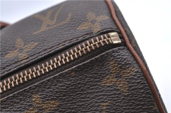 Authentic LOUIS VUITTON Monogram Papillon 30 Hand Bag M51385 LV H7792