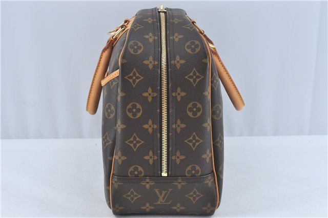 Authentic Louis Vuitton Monogram Trouville Hand Bag M42228 LV H7797