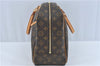 Authentic Louis Vuitton Monogram Trouville Hand Bag M42228 LV H7797
