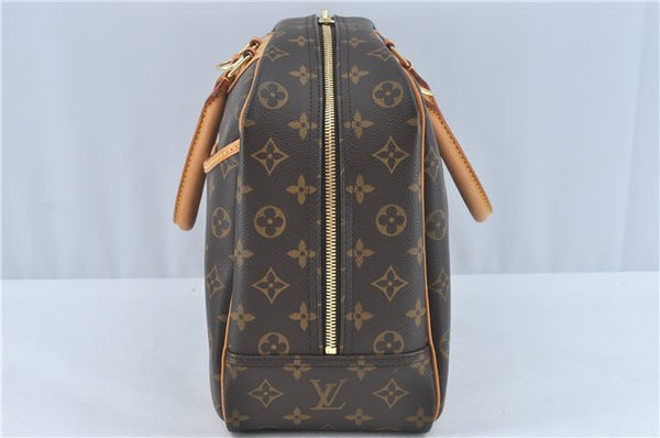 Authentic Louis Vuitton Monogram Trouville Hand Bag M42228 LV H7797