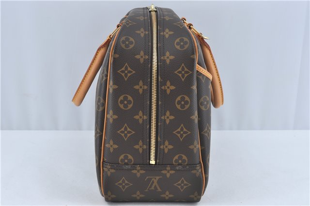 Authentic Louis Vuitton Monogram Trouville Hand Bag M42228 LV H7797