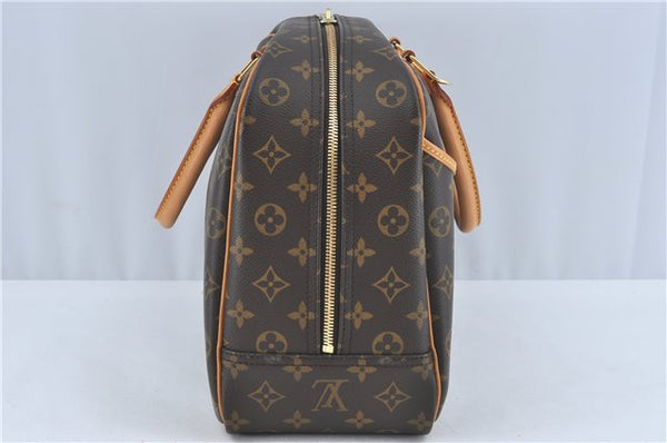 Authentic Louis Vuitton Monogram Trouville Hand Bag M42228 LV H7797