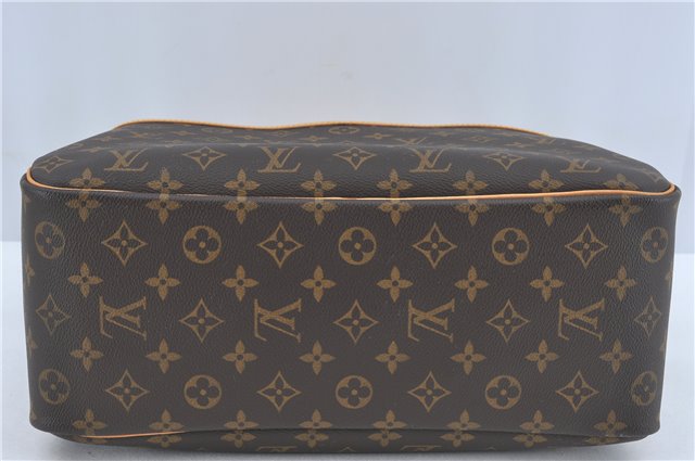Authentic Louis Vuitton Monogram Trouville Hand Bag M42228 LV H7797