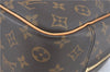 Authentic Louis Vuitton Monogram Trouville Hand Bag M42228 LV H7797