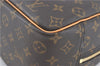 Authentic Louis Vuitton Monogram Trouville Hand Bag M42228 LV H7797