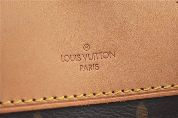 Authentic Louis Vuitton Monogram Trouville Hand Bag M42228 LV H7797