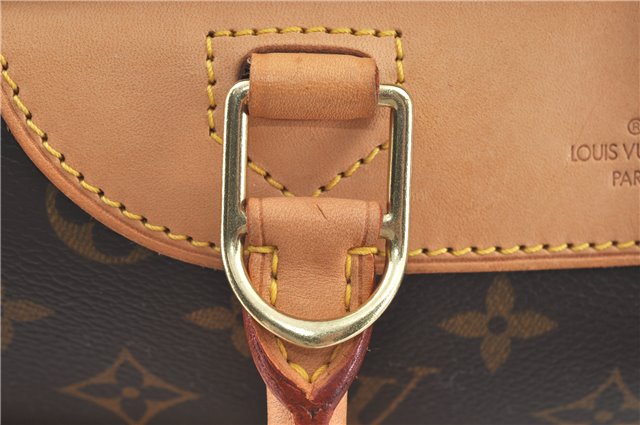 Authentic Louis Vuitton Monogram Trouville Hand Bag M42228 LV H7797