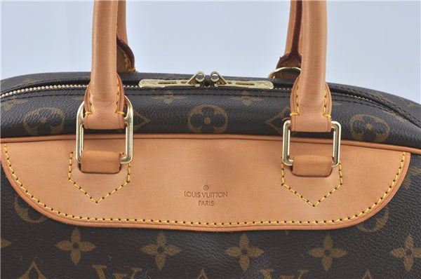 Authentic Louis Vuitton Monogram Trouville Hand Bag M42228 LV H7797
