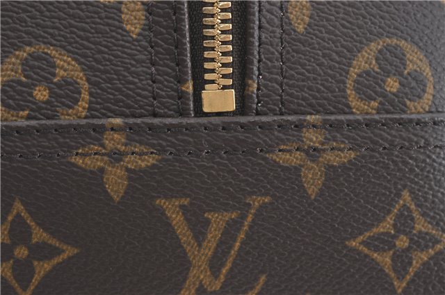 Authentic Louis Vuitton Monogram Trouville Hand Bag M42228 LV H7797