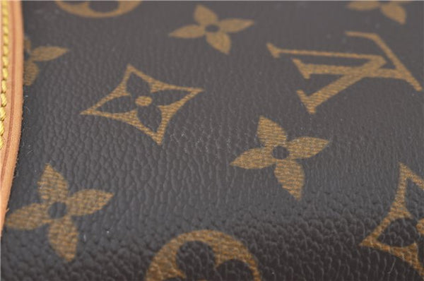 Authentic Louis Vuitton Monogram Trouville Hand Bag M42228 LV H7797